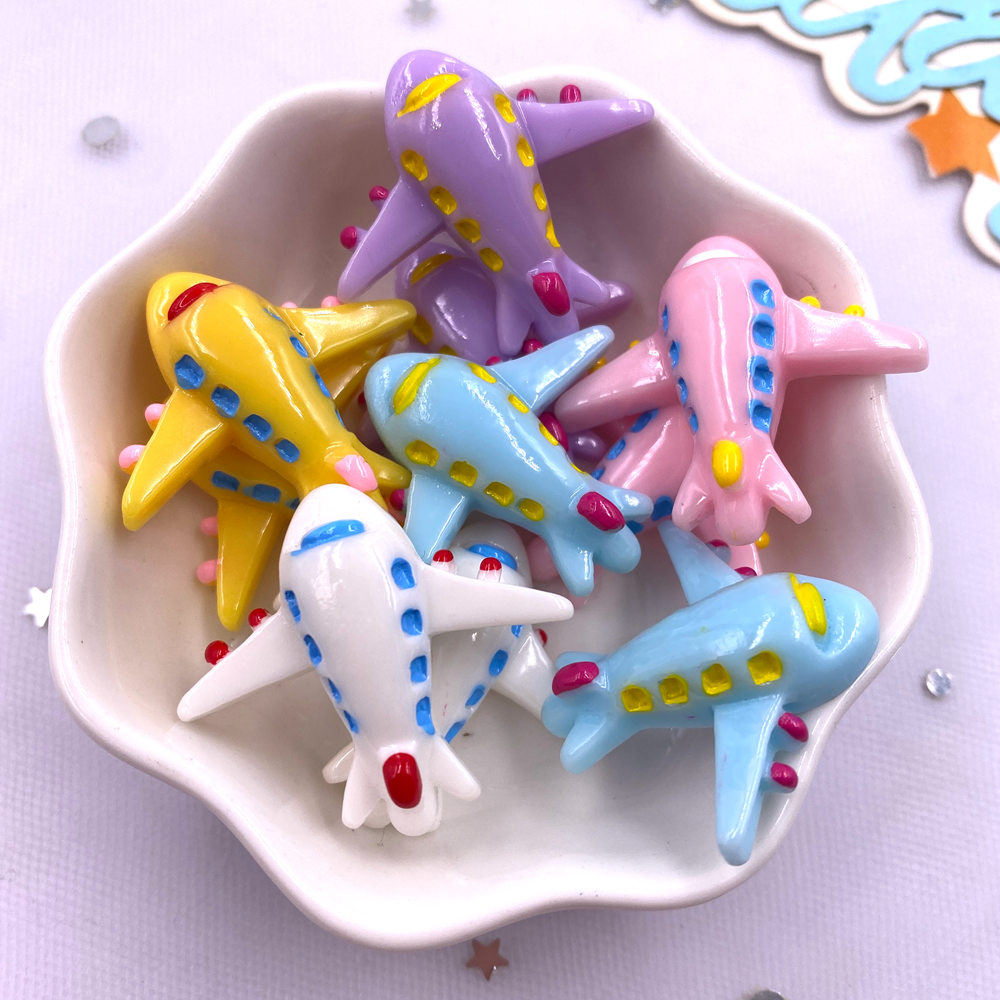 Paradise Jewelry & Watches Llc Miami Reviews - 10PCS Gemischte Harz Bunte Cartoon Flugzeuge