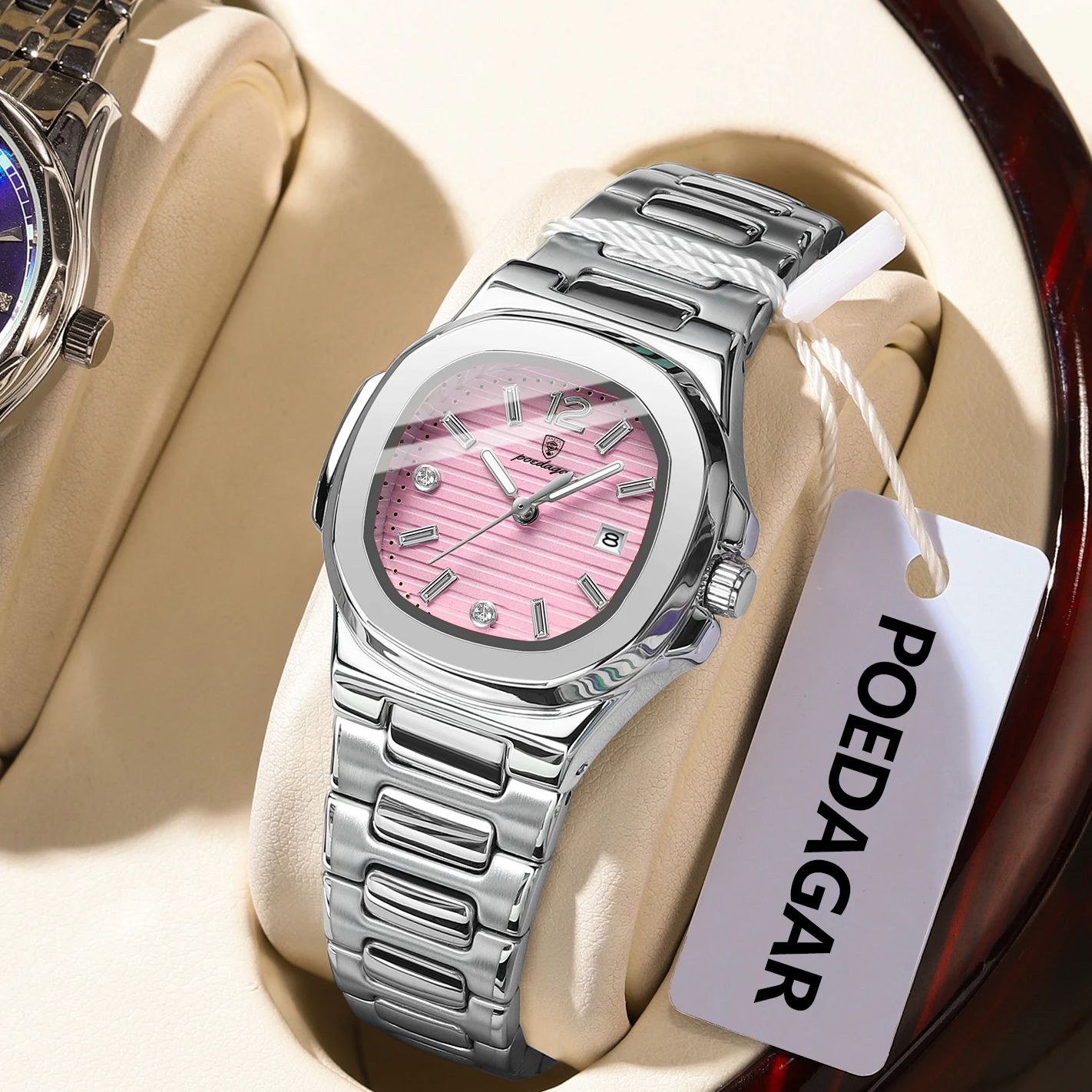 High Jewelry Watches - POEDAGAR Platz Mode Frau Armbanduhr Leuchtende