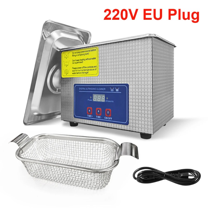 High Jewelry Watches - 1,3L 40KHZ Ultraschallreiniger Hochfrequenz-Vibrationsreinigungsbad für Schmuck