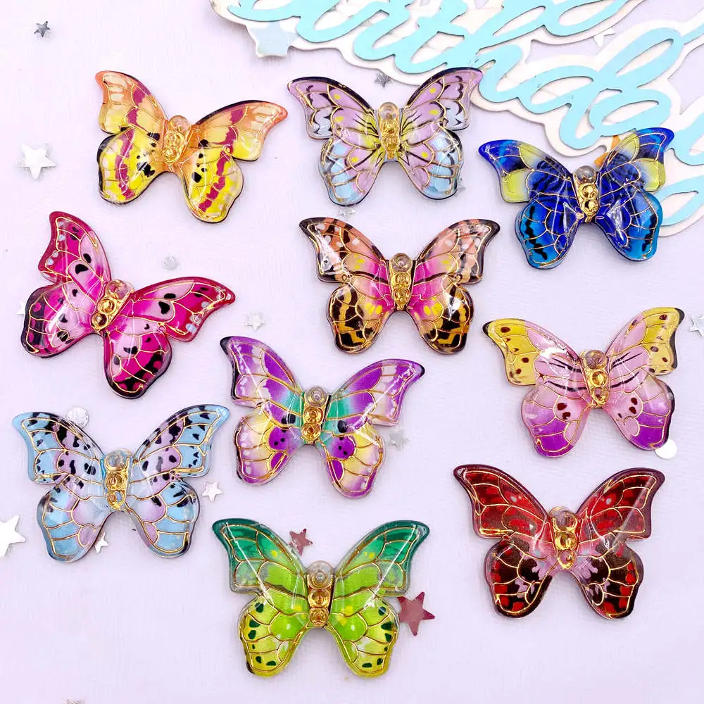 Paradise Jewelry & Watches Llc Miami Reviews - 10 Stück bunte schöne Schmetterlingsfiguren mit