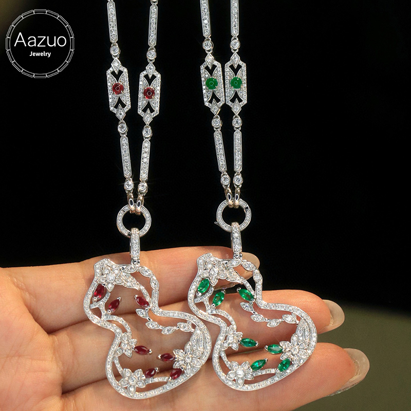Luxury Gifts Jewelry & Watches Namfleg Mostar - Aazuo Fine Jewelry 18K Weißgold, echte