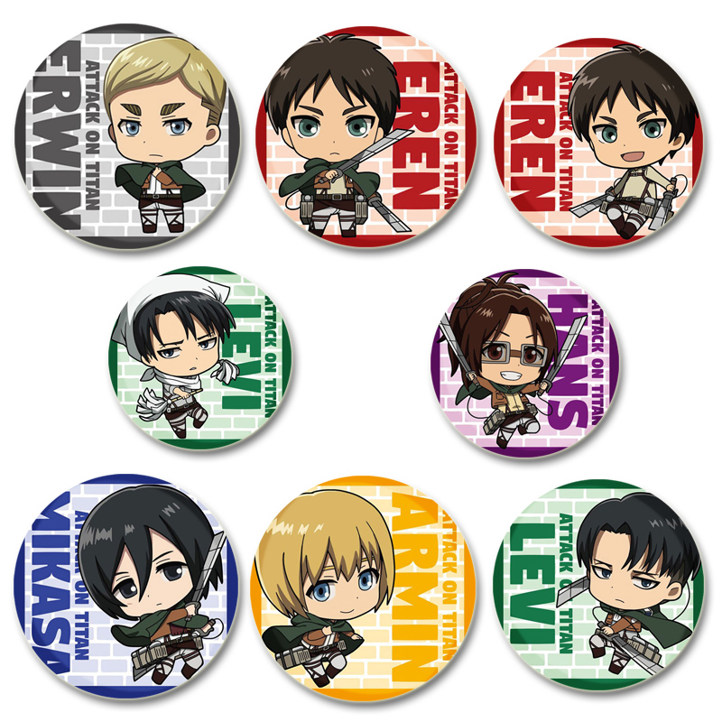Attack on Titan Abzeichen Hand – Levi Jewelry & Watches Inc Bewertung und Preis
