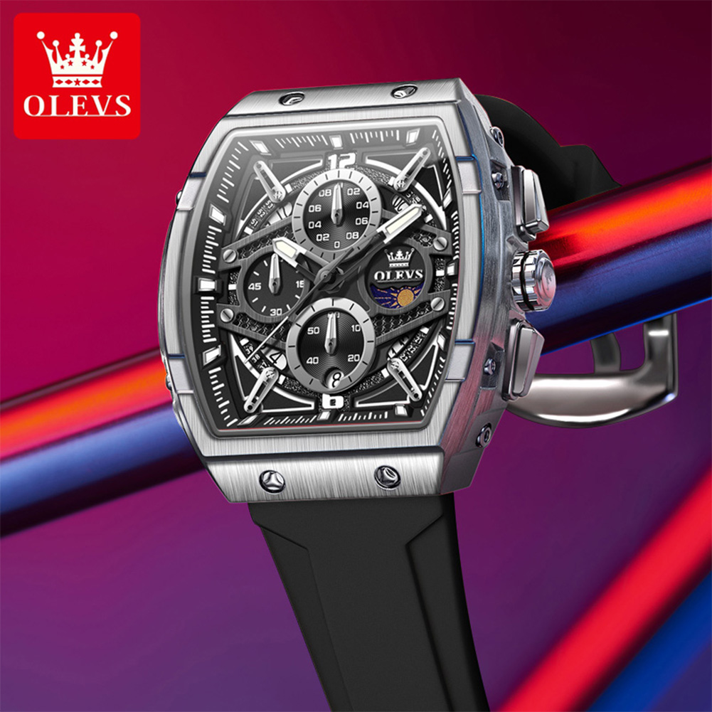 OLEVS 2975 Herrenuhr Mode Skel – Rolex Watch Datejust Bewertung und Preis