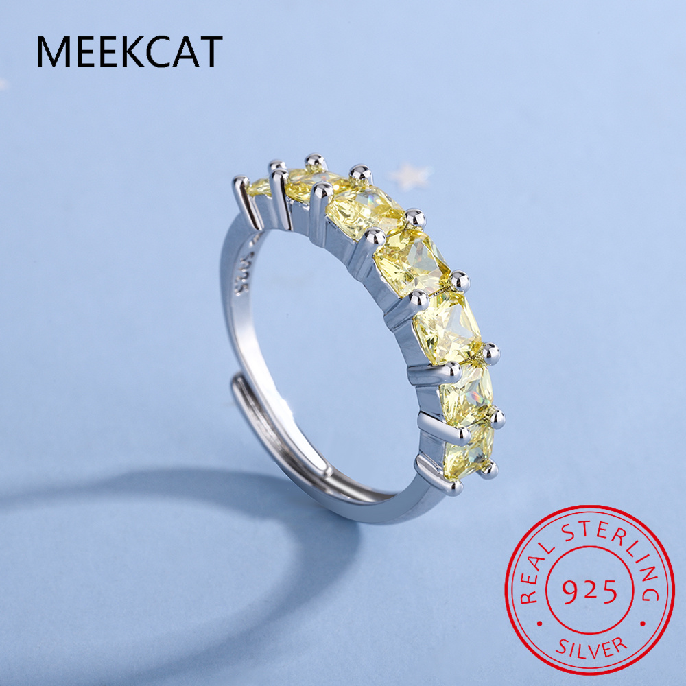 Prinzessinnen-Schliff Natürlic – Birthstone Ring Set Bewertung und Preis
